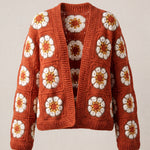 Handmade organic cotton cardigan by Ana Chic