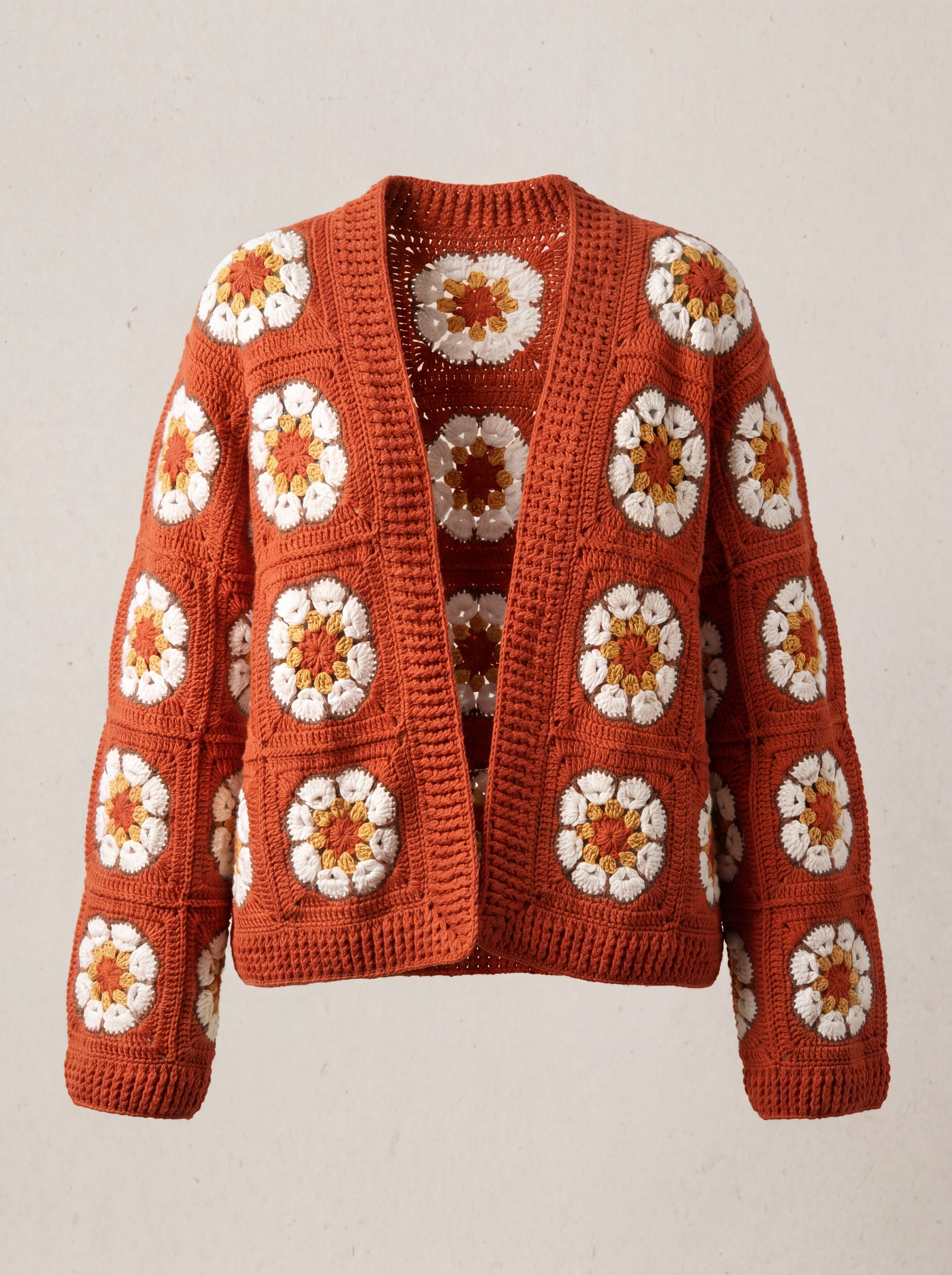 Handmade organic cotton cardigan by Ana Chic