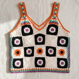 Handmade organic cotton vest by Ana Chic