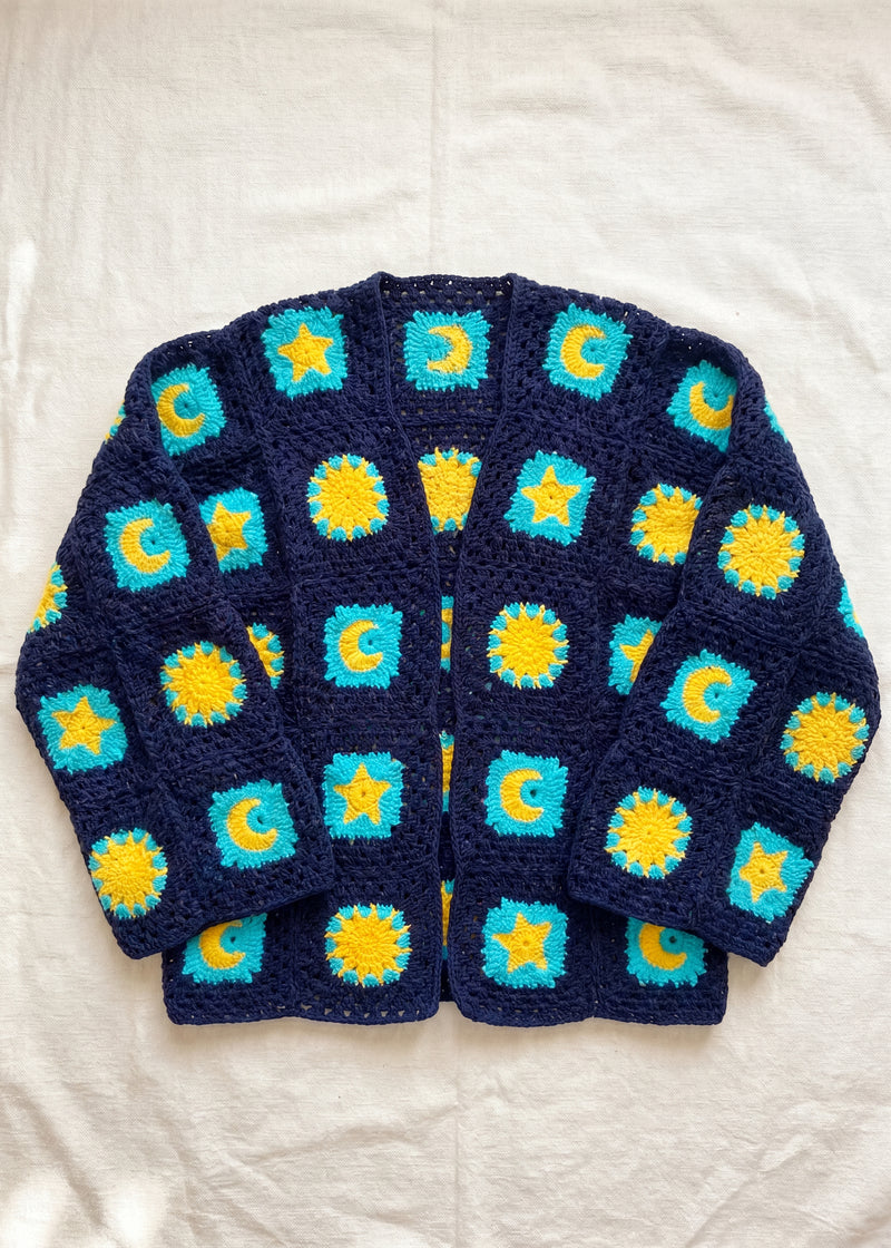 Handmade organic cotton cardigan by Ana Chic