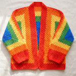 Handmade organic cotton cardigan by Ana Chic