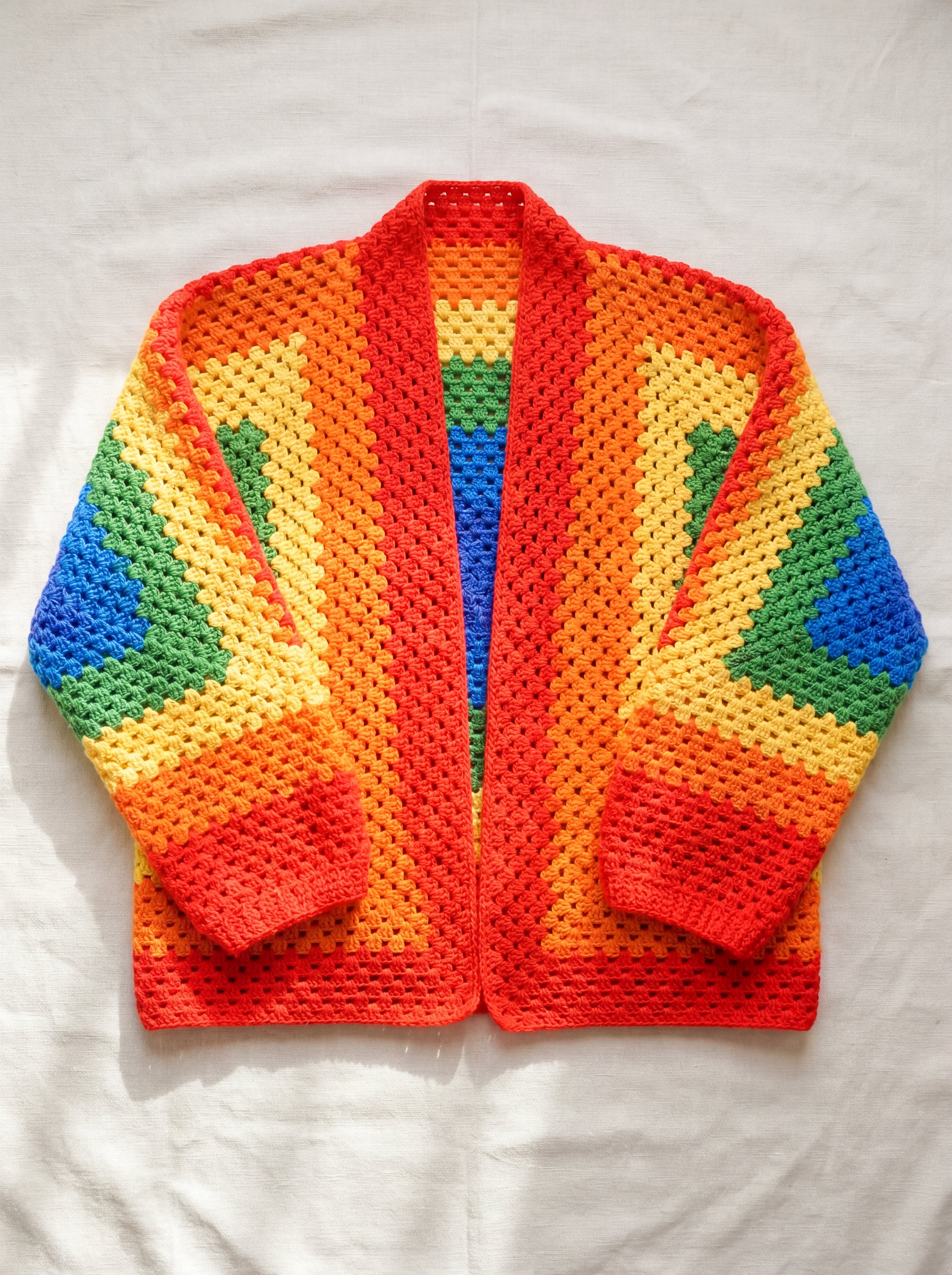 Handmade organic cotton cardigan by Ana Chic