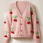 Handmade organic cotton cardigan by Ana Chic