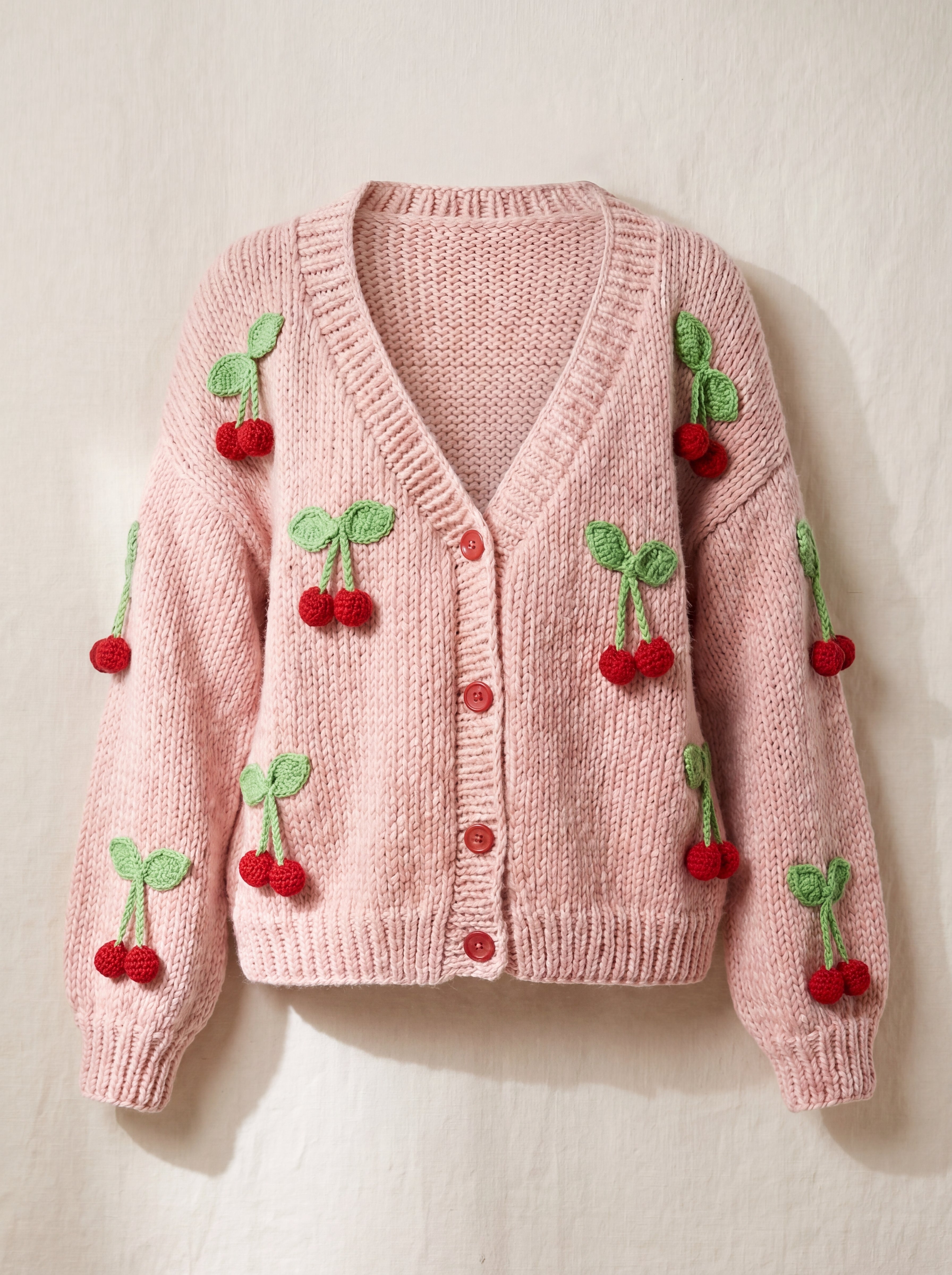 Handmade organic cotton cardigan by Ana Chic