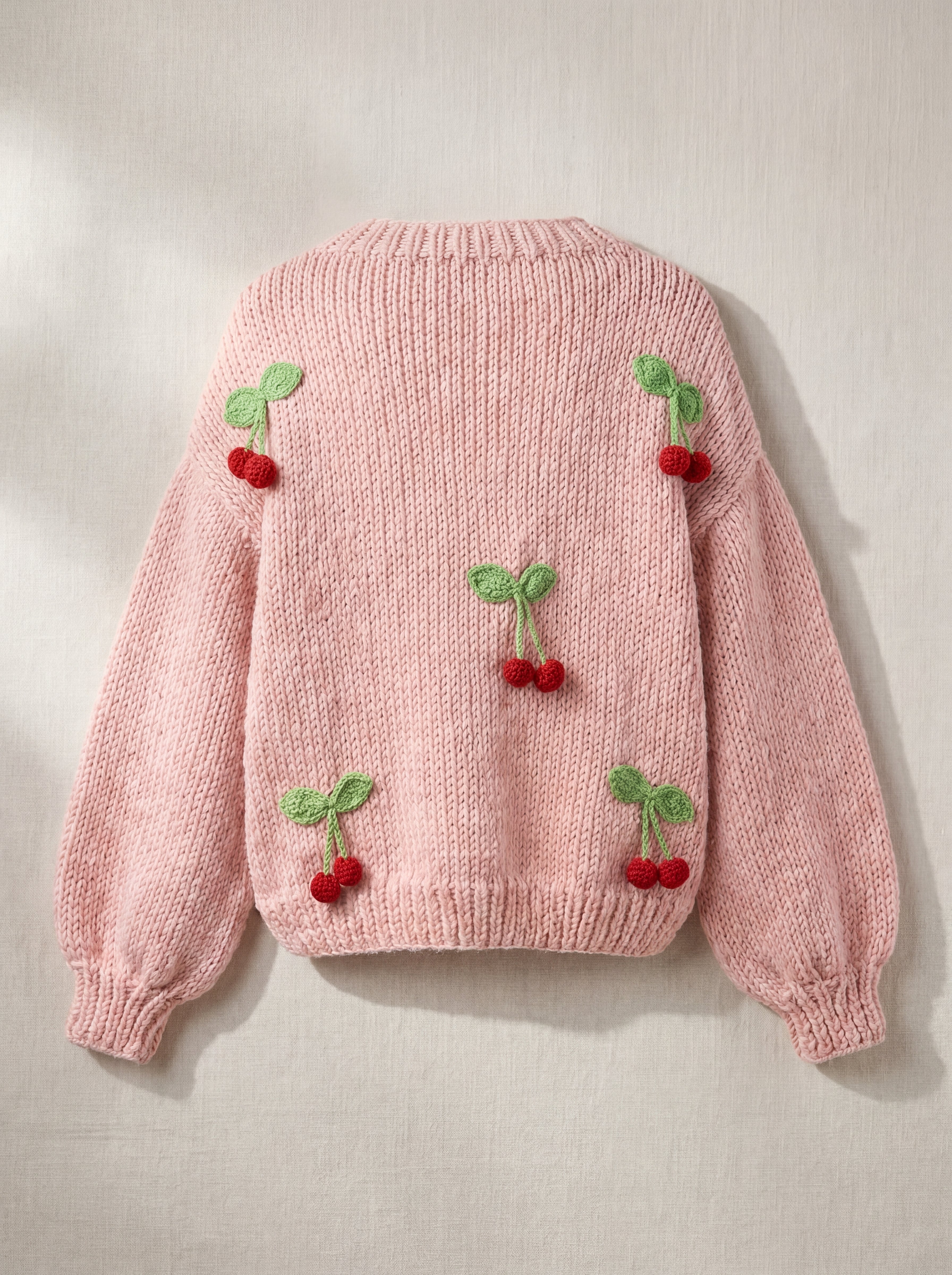 Handmade organic cotton cardigan by Ana Chic