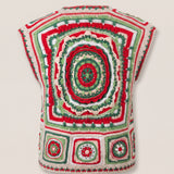 Handmade organic cotton vest by Ana Chic