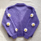 Handmade organic cotton cardigan by Ana Chic