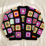 Handmade organic cotton cardigan by Ana Chic