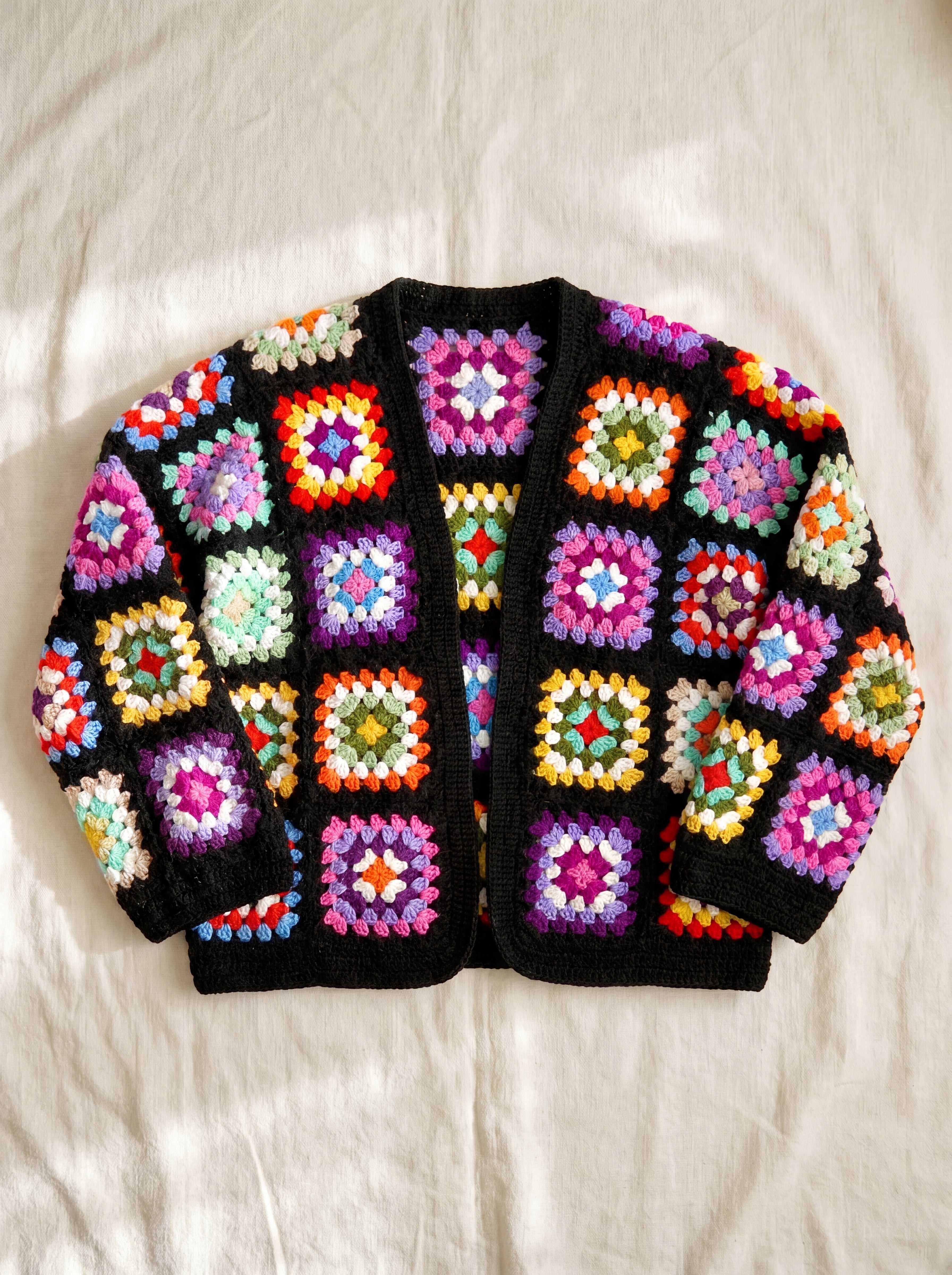 Handmade organic cotton cardigan by Ana Chic