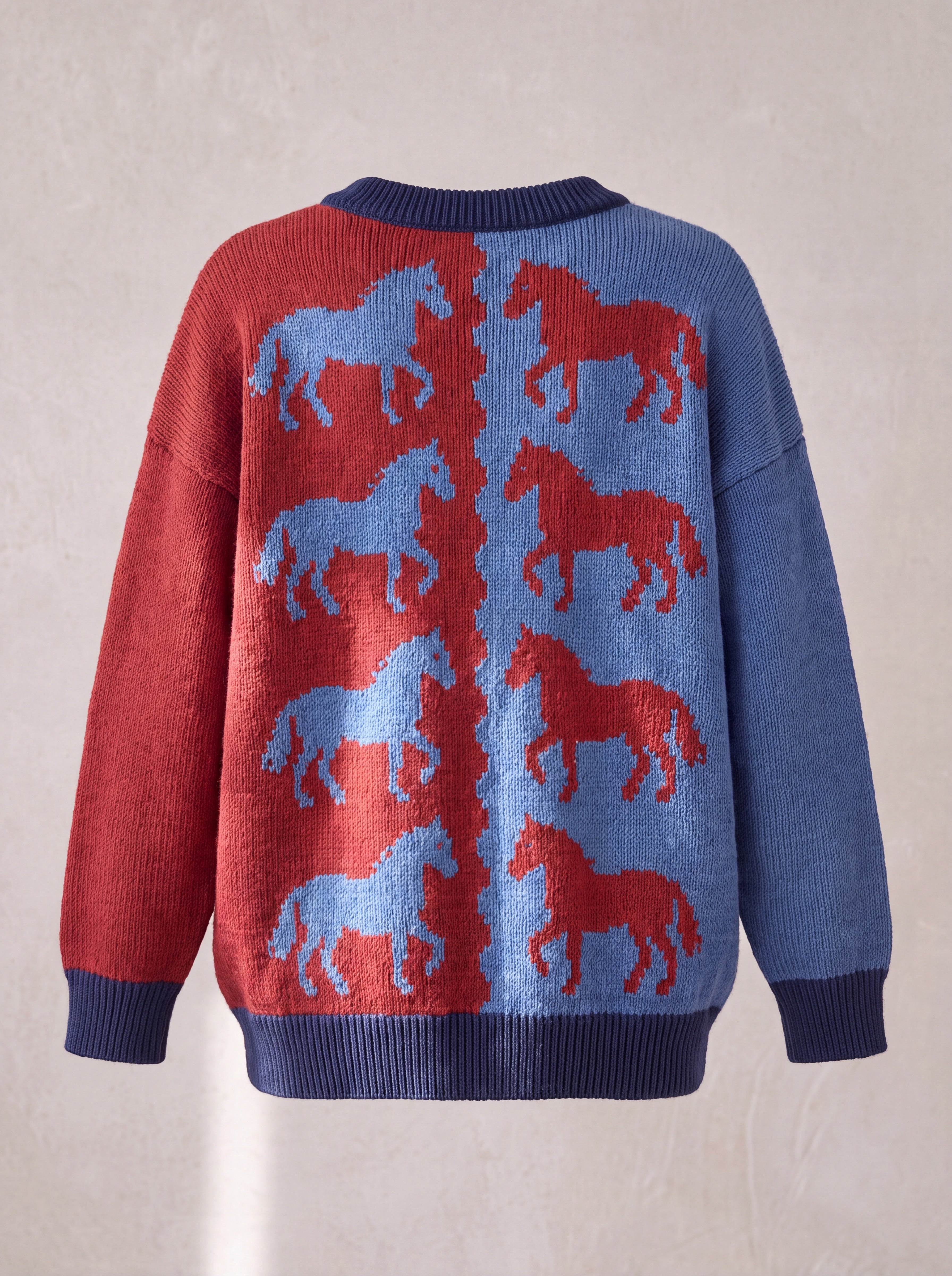 Handmade organic cotton knitted jumper by Ana Chic