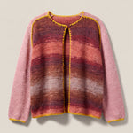 Handmade organic cotton crochet cardigan by Ana Chic