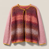 Handmade organic cotton crochet cardigan by Ana Chic