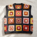 Handmade organic cotton vest by Ana Chic