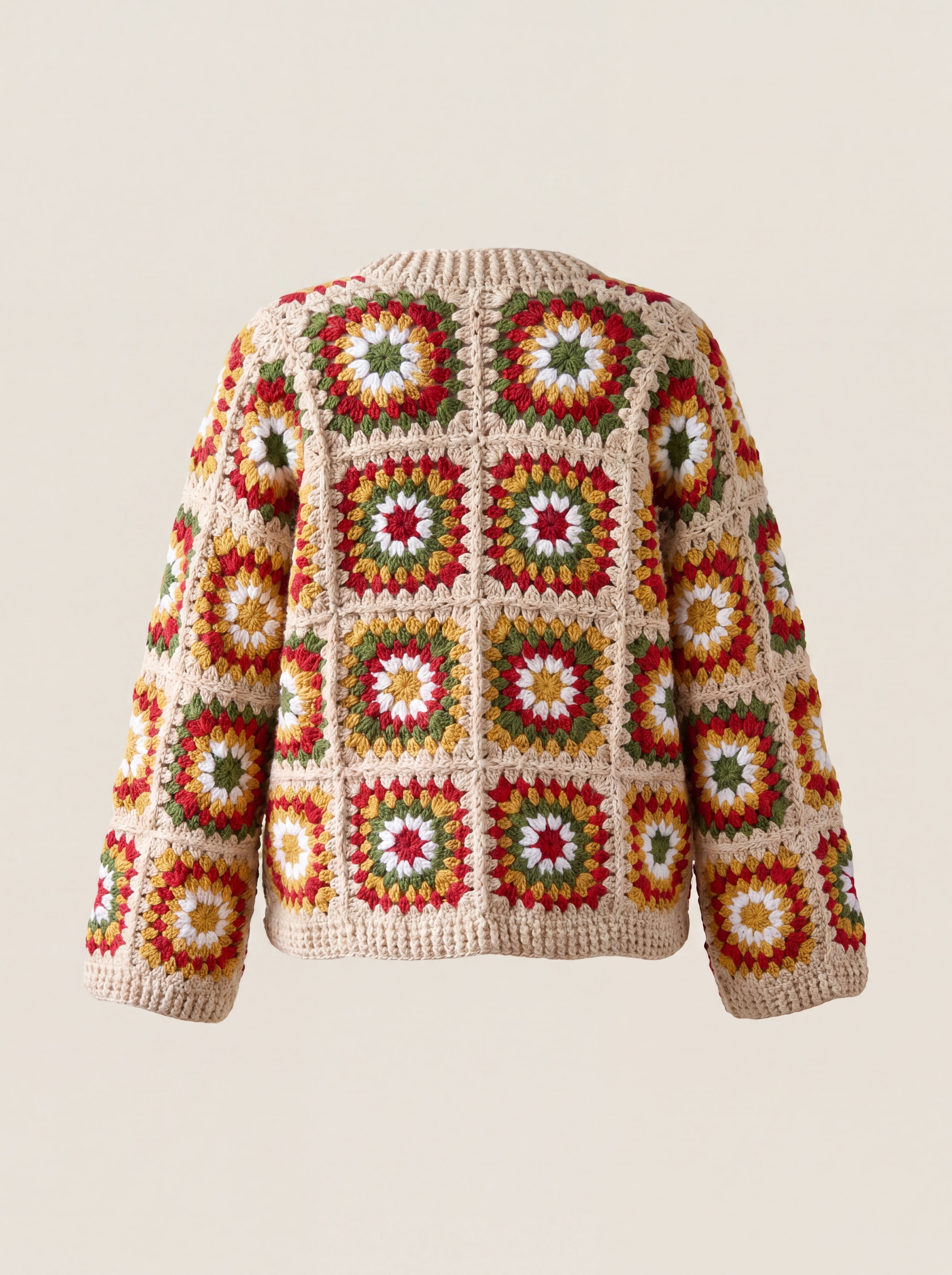 pos 2 · boho-crochet-cardigan (Cardigan) · BACK · NBP 4K v7 grey ghost