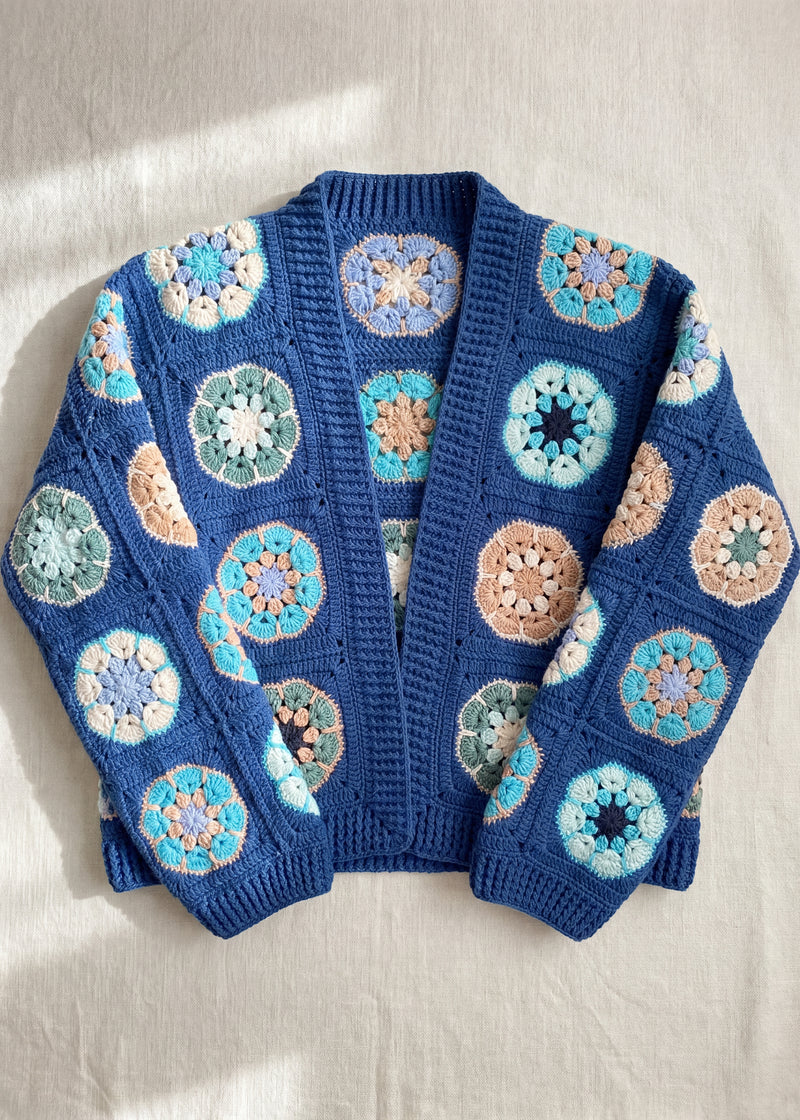 Handmade organic cotton cardigan by Ana Chic