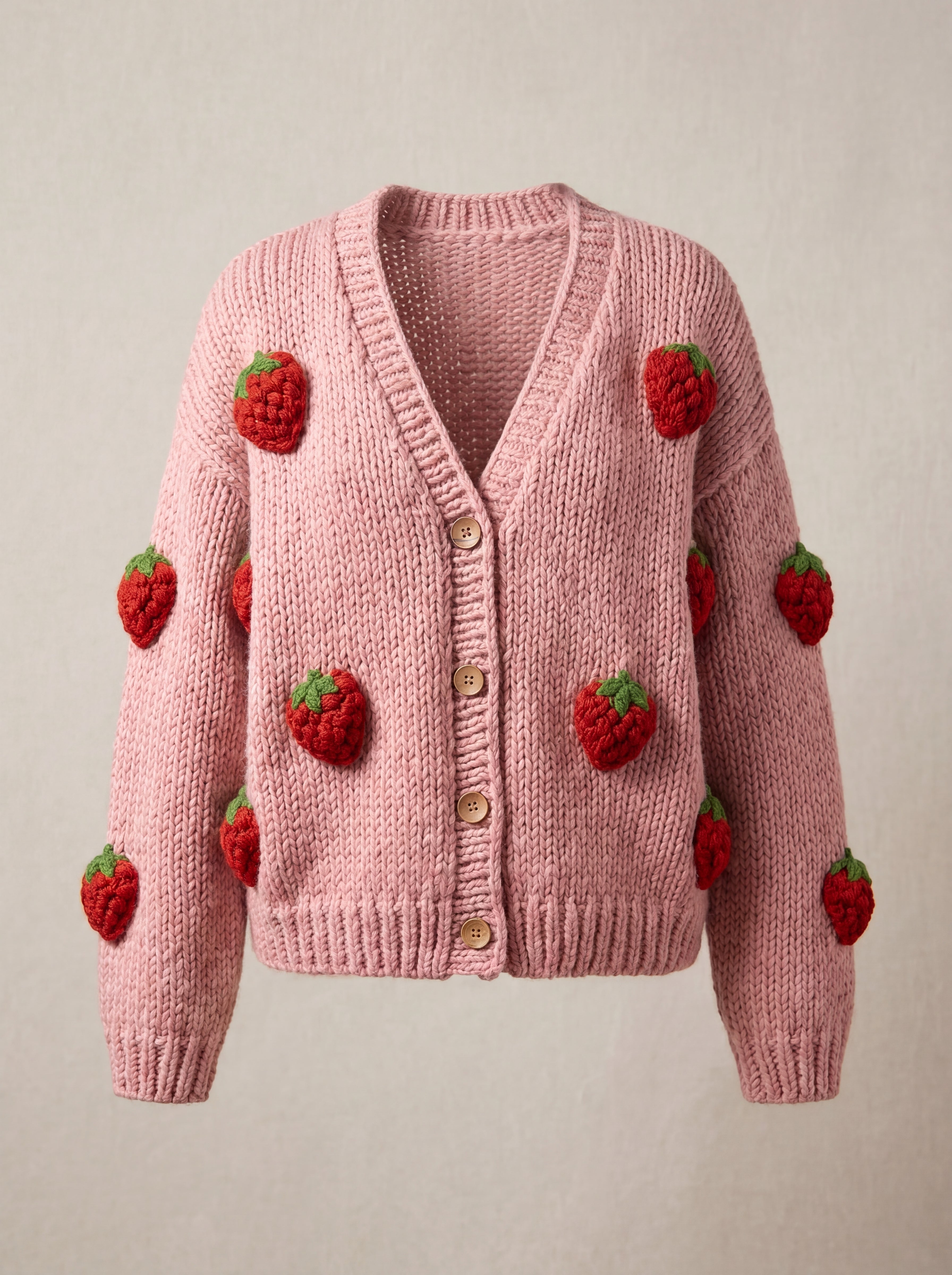 Handmade organic cotton cardigan by Ana Chic