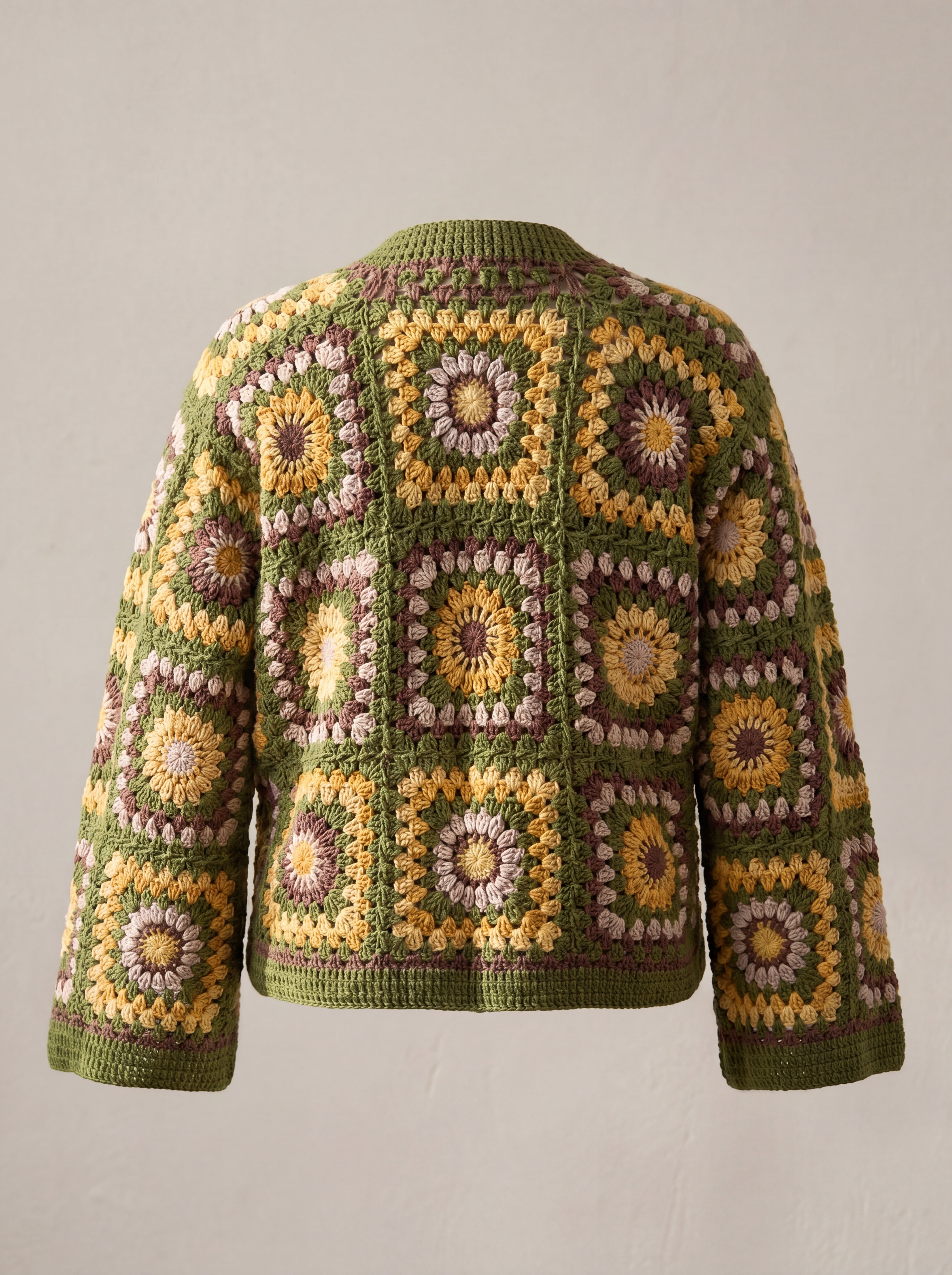 Handmade organic cotton cardigan by Ana Chic