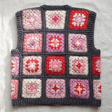 Handmade organic cotton vest by Ana Chic