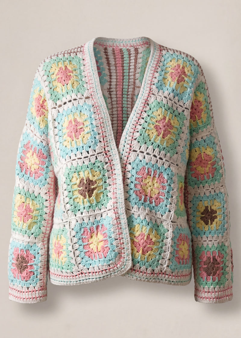 Handmade organic cotton cardigan by Ana Chic
