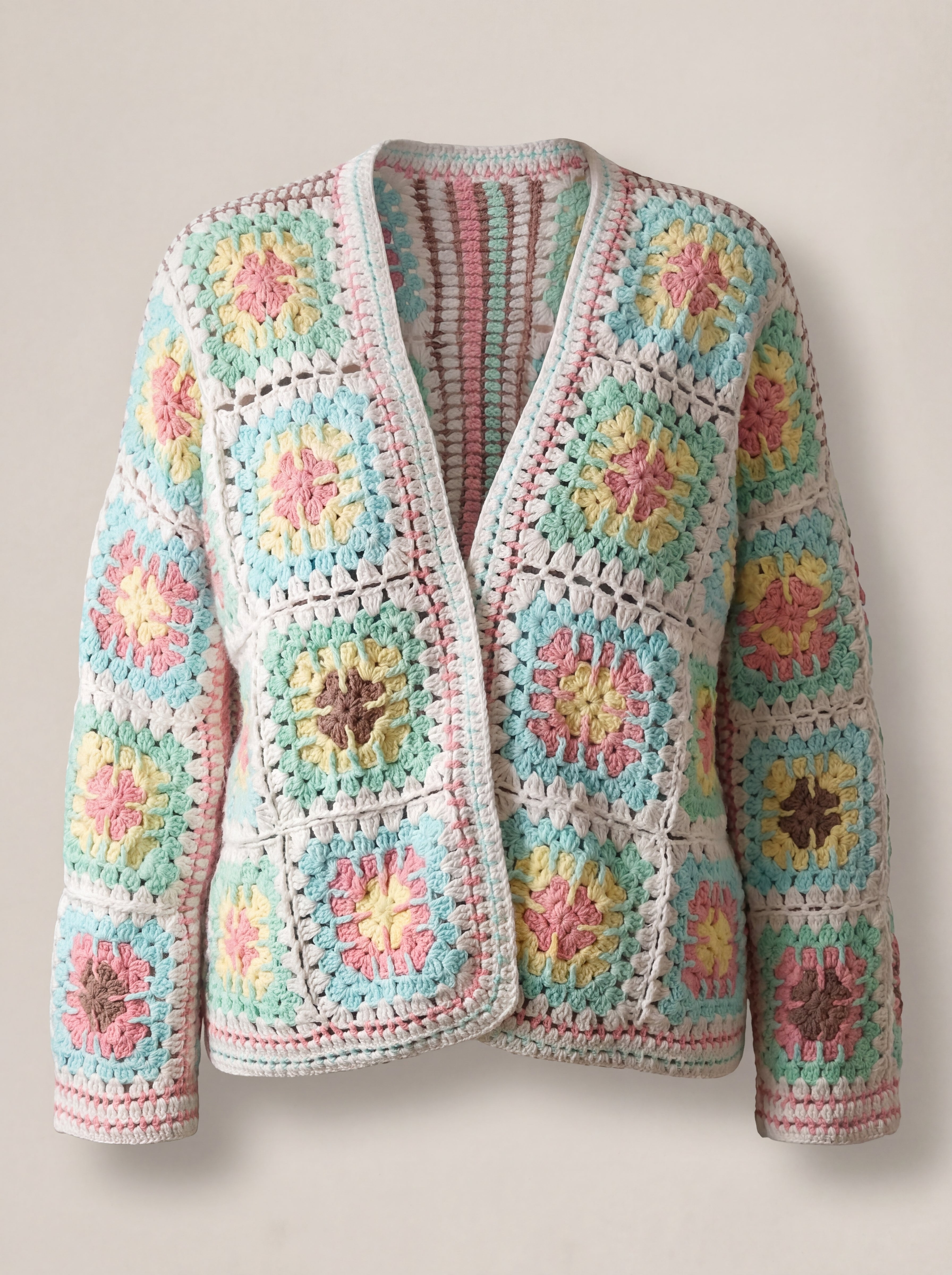 Handmade organic cotton cardigan by Ana Chic