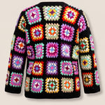 Handmade organic cotton crochet cardigan by Ana Chic
