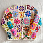 Handmade organic cotton cardigan by Ana Chic
