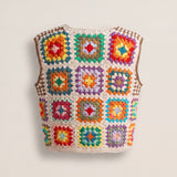 Handmade organic cotton vest by Ana Chic