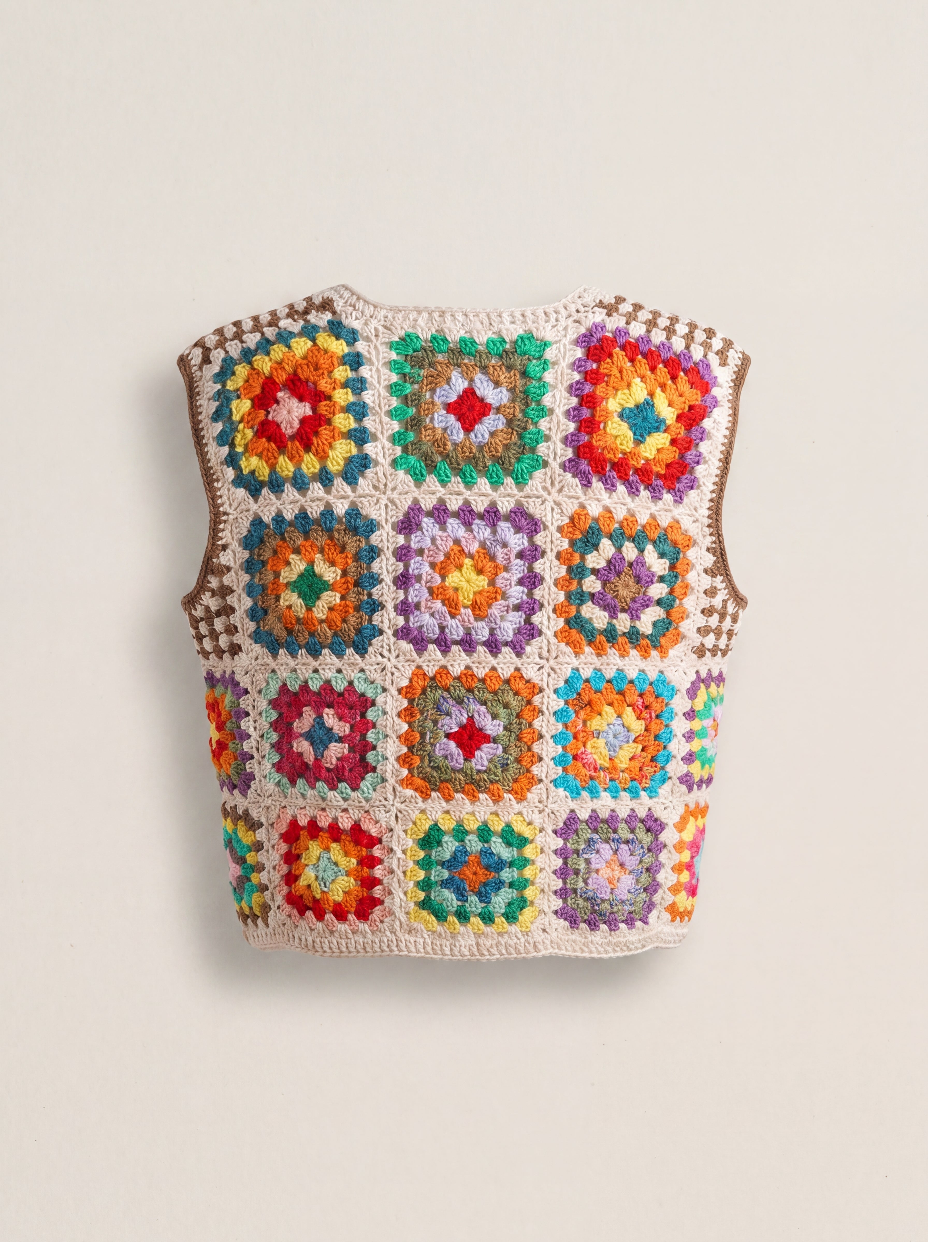 Handmade organic cotton vest by Ana Chic
