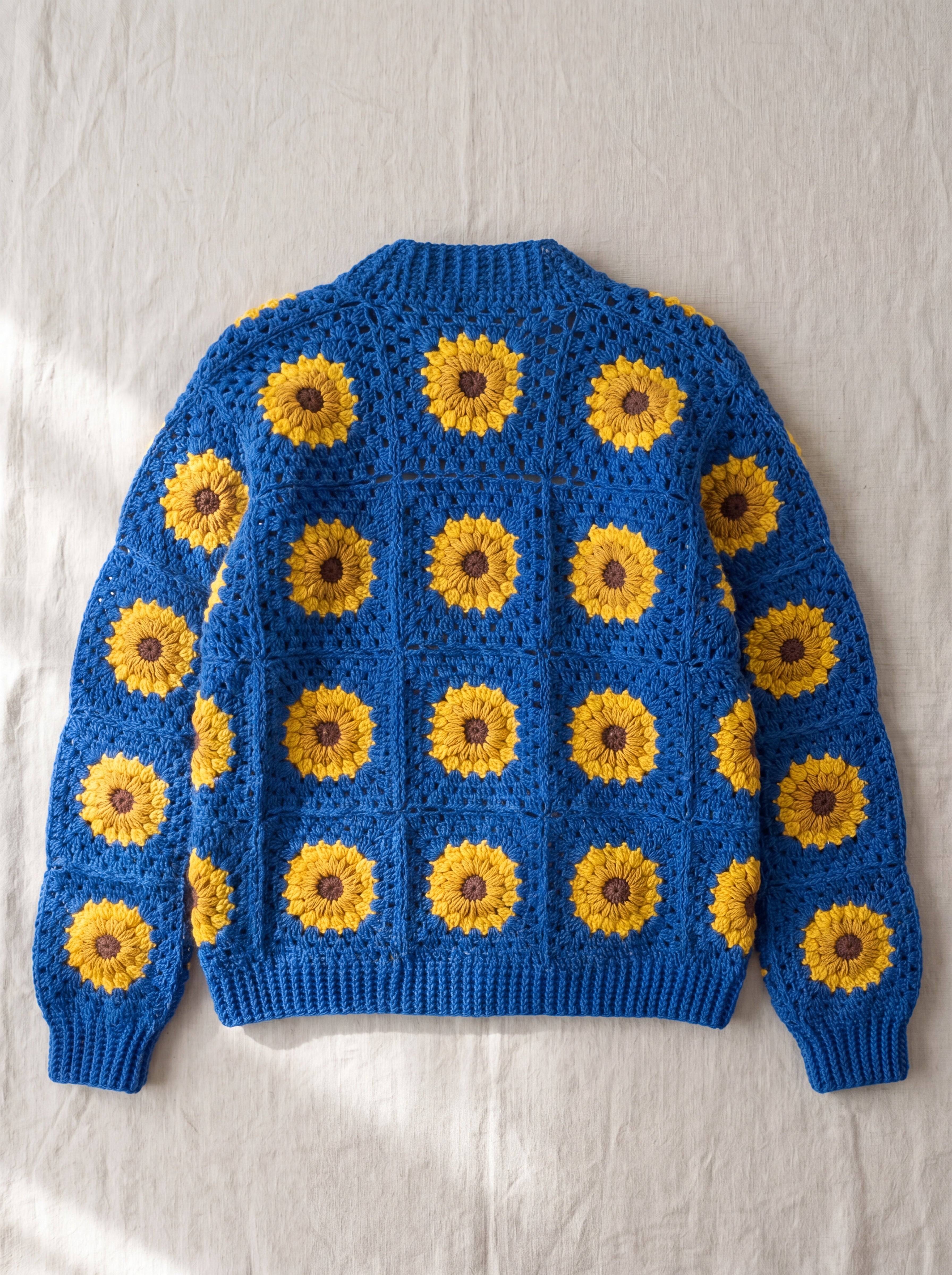 Handmade organic cotton cardigan by Ana Chic