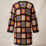 Handmade organic cotton crochet cardigan by Ana Chic