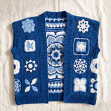 Handmade organic cotton vest by Ana Chic