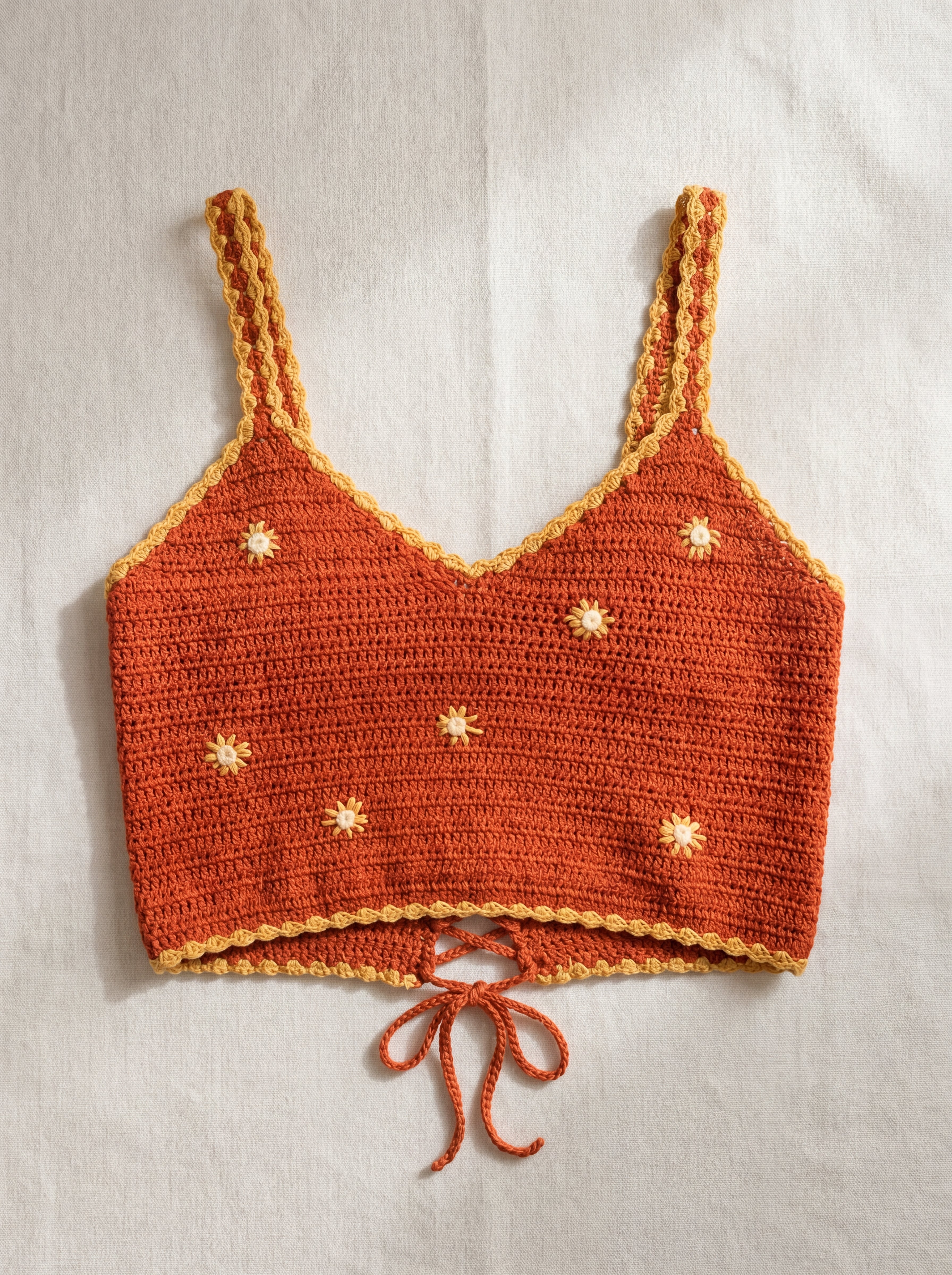 Handmade organic cotton top by Ana Chic