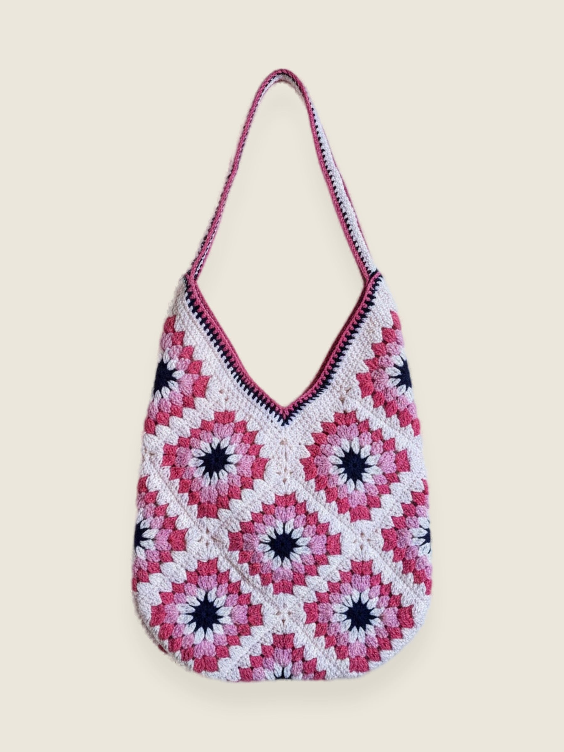 Granny Bag — handmade organic cotton crochet bag by Ana Chic