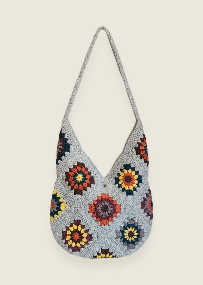 Handmade bag — handmade organic cotton crochet bag by Ana Chic