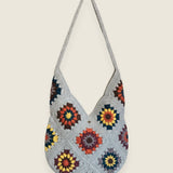Handmade bag — handmade organic cotton crochet bag by Ana Chic