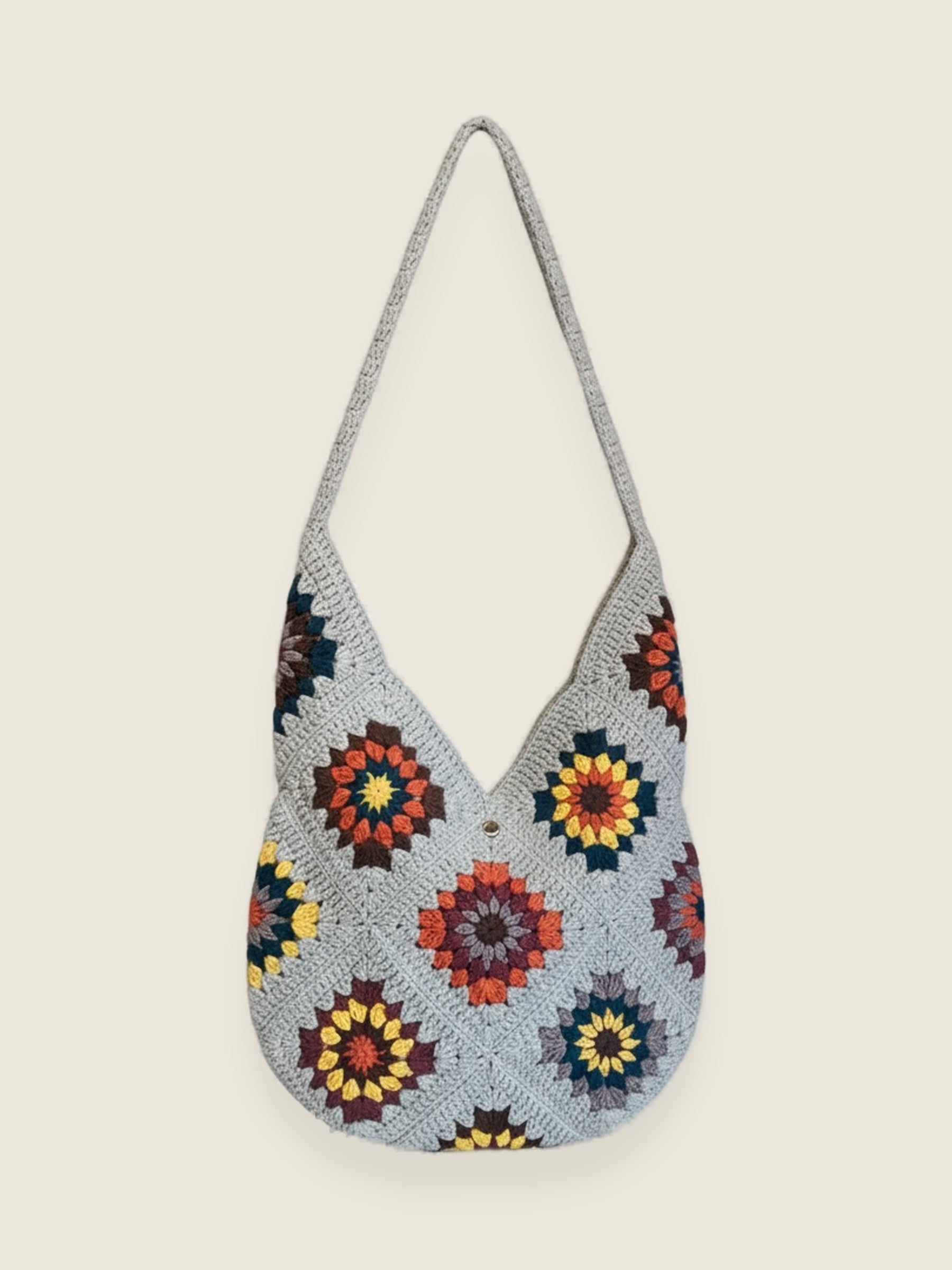 Handmade bag — handmade organic cotton crochet bag by Ana Chic