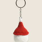 Kringle, handmade keyring by Ana Chic