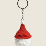 Kringle, handmade keyring by Ana Chic