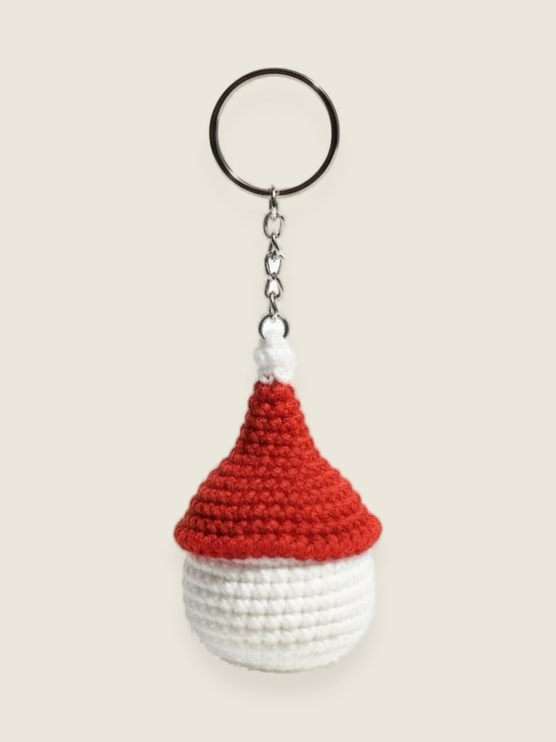 Kringle, handmade keyring by Ana Chic