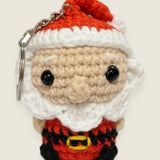 Saint Nick, handmade keyring by Ana Chic
