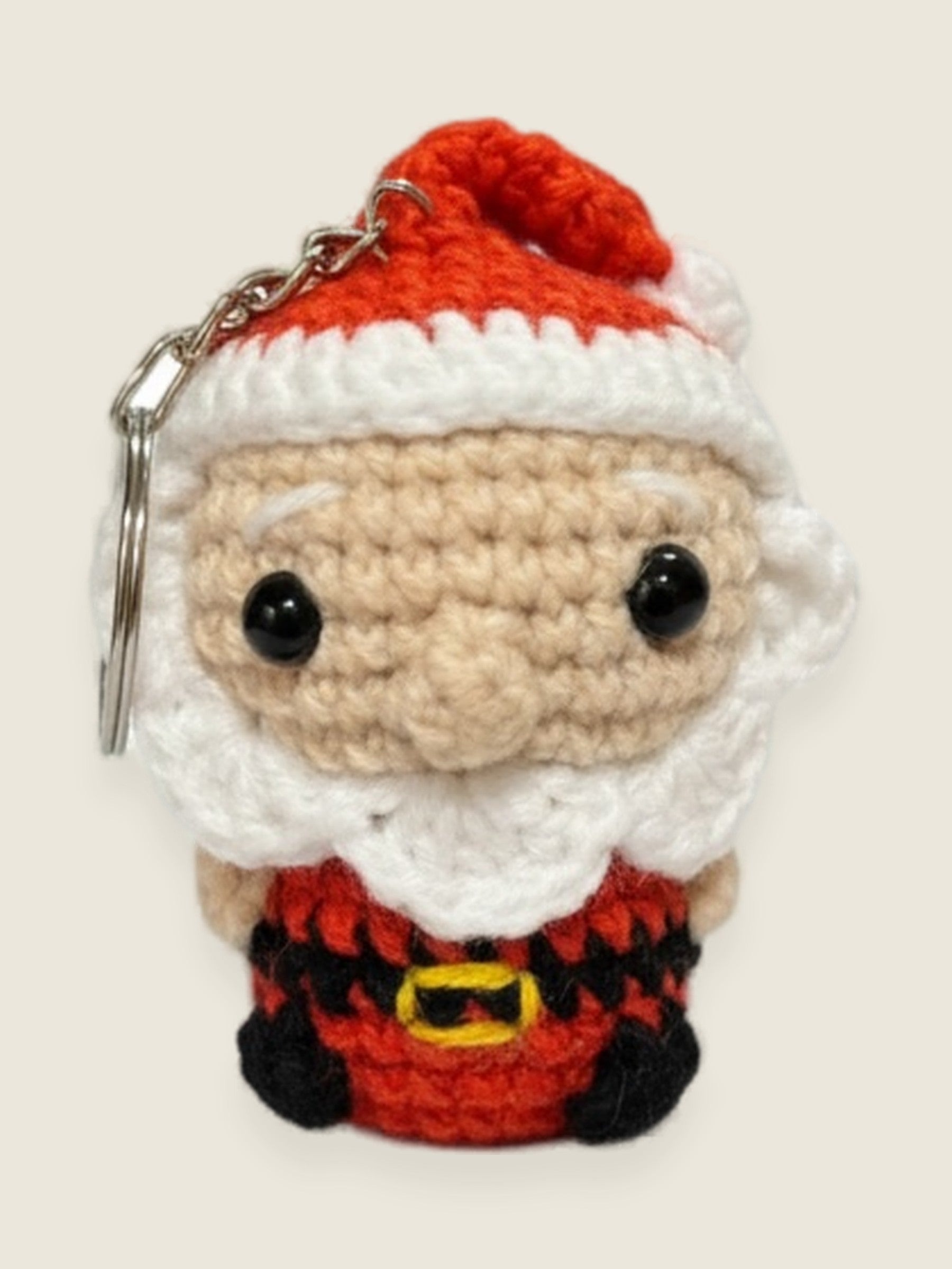 Saint Nick, handmade keyring by Ana Chic