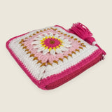 Mini — handmade organic cotton crochet accessories by Ana Chic, styled view