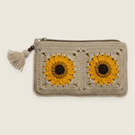 Pencil case — handmade organic cotton crochet accessories by Ana Chic