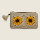Pencil case — handmade organic cotton crochet accessories by Ana Chic