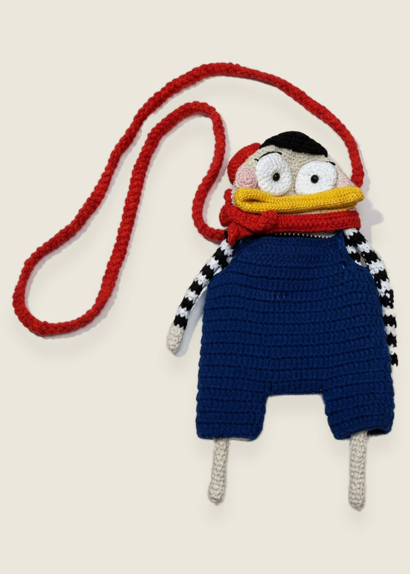 Phone Bag — handmade organic cotton crochet bag by Ana Chic