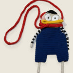 Phone Bag — handmade organic cotton crochet bag by Ana Chic