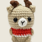 Nutmeg, handmade keyring by Ana Chic
