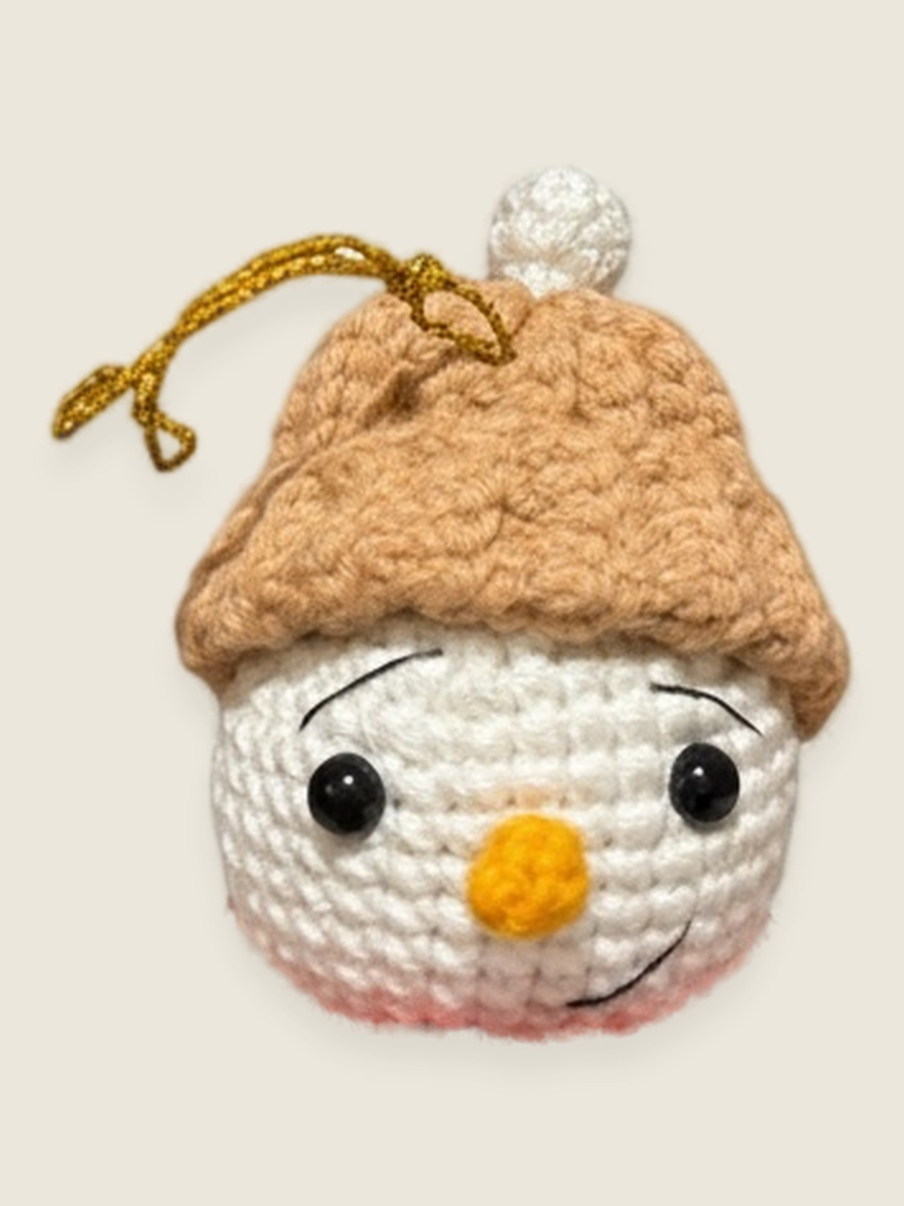 Snowdrop, handmade keyring by Ana Chic