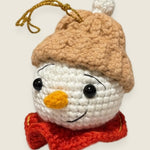 Snowdrop, handmade keyring by Ana Chic