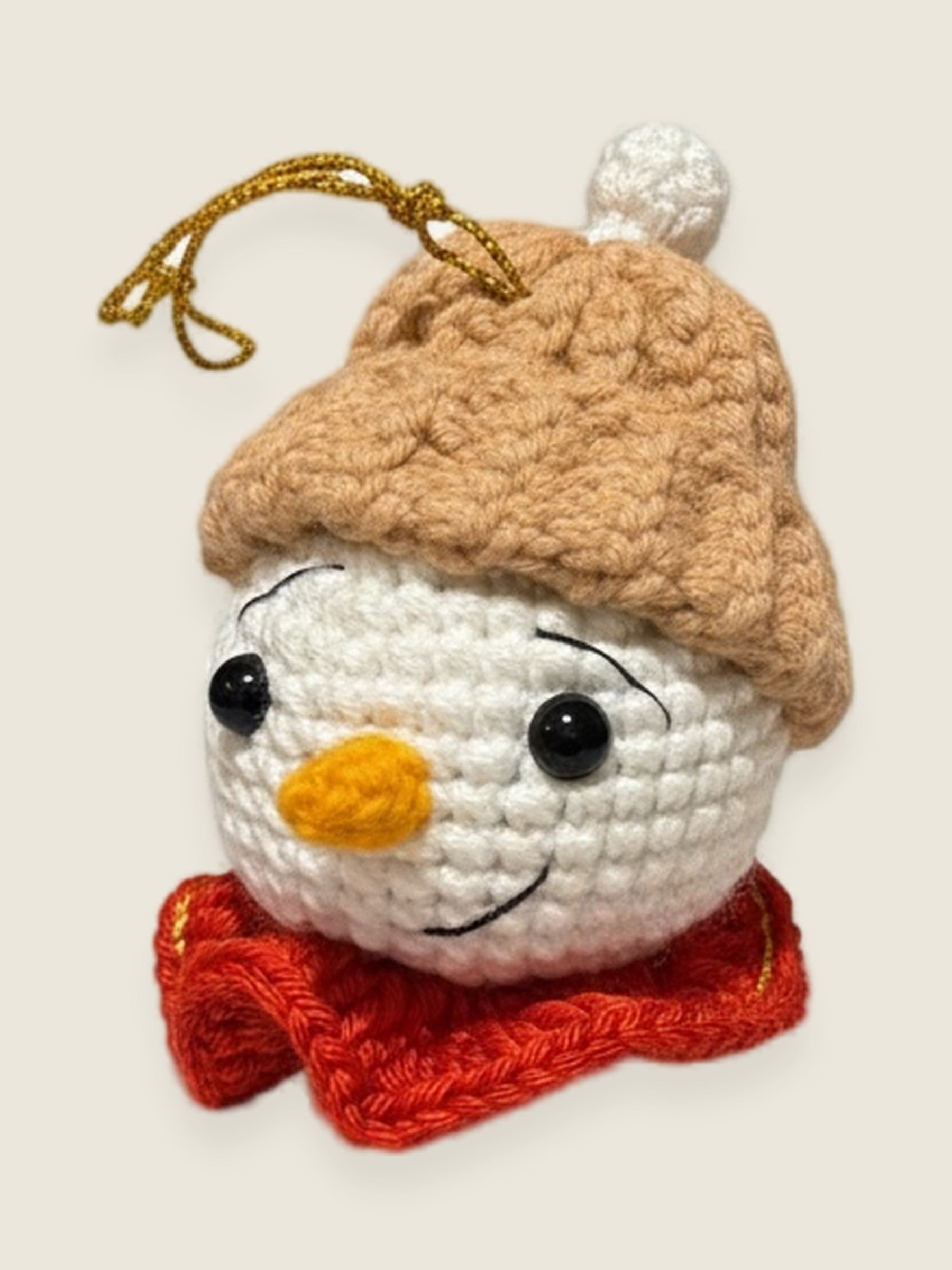 Snowdrop, handmade keyring by Ana Chic